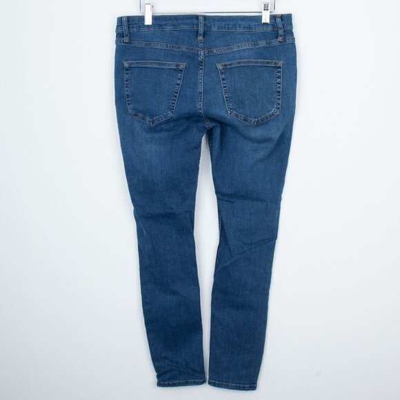 Topshop Jamie Moto Maternity Jeans Size 12 - Picture 5 of 9